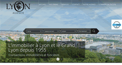 Desktop Screenshot of lyon69immo.com